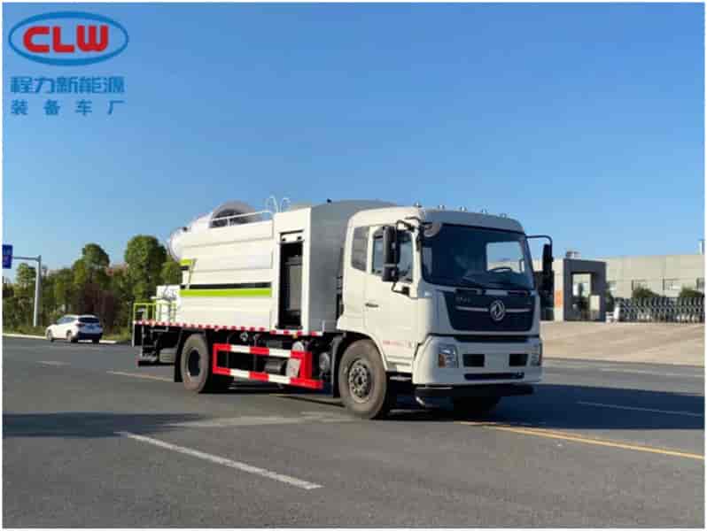 東風天錦12噸噴霧抑塵車